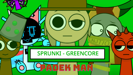 Sprunki Greencore: Padek Man Mod