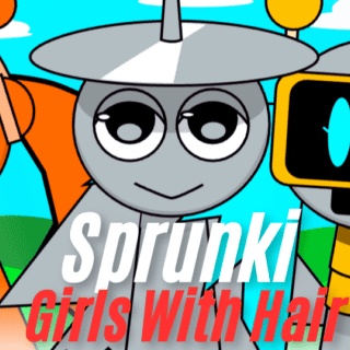 Sprunki Girls with Hair