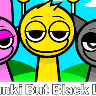 Sprunki But Black Lines Mod