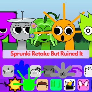 Sprunki Retake But Ruined It Mod
