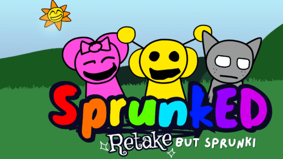 Sprunked Retake But Sprunki Mod