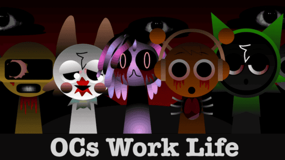 Sprunki OCs Life Work Mod