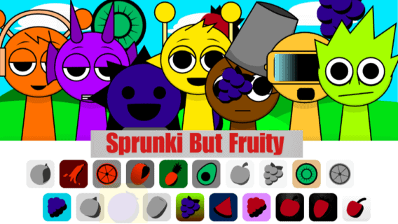 Sprunki But Fruity Mod