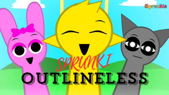 Sprunki Outlineless Mod