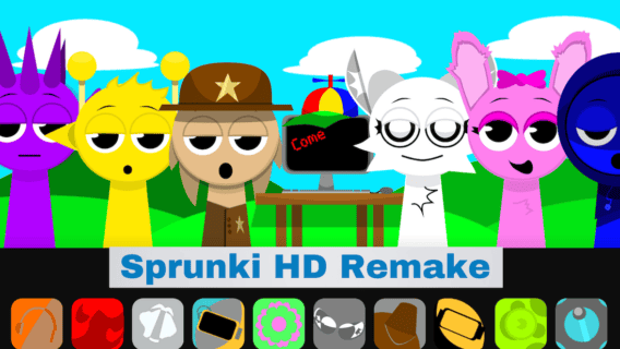 Sprunki HD Remake Mod