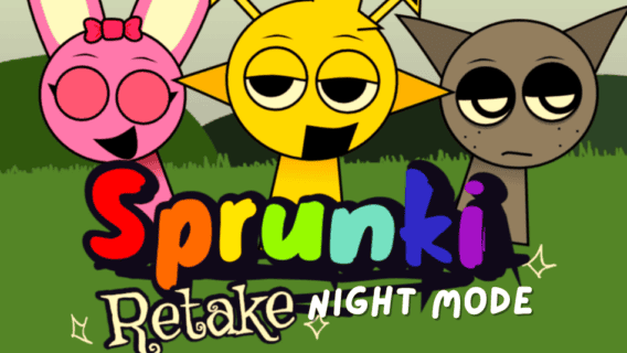 Sprunki Retake: Night Mode