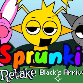 Sprunki Retake: Black's Arrival Mod