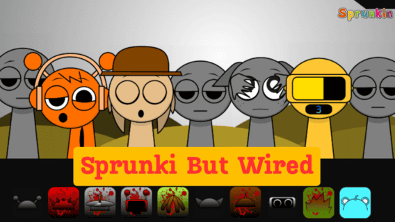 Sprunki But Wired Mod