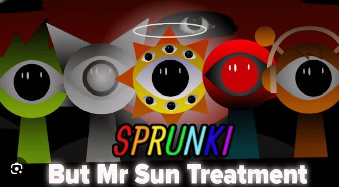 Sprunki Mr. Sun Treatment